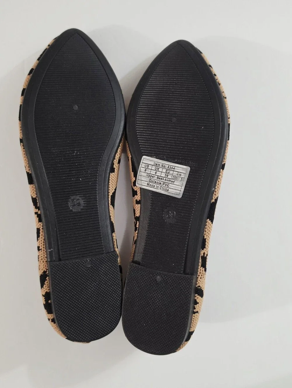 New Leopard Print Ballet Flats